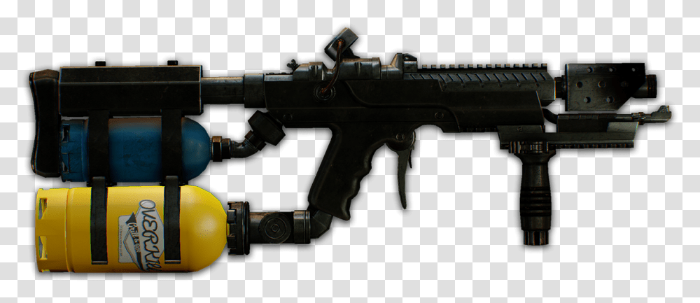 View Samegoogleiqdbsaucenao Bbq Wpn Flamethrower1 Assault Rifle, Gun, Weapon, Weaponry Transparent Png