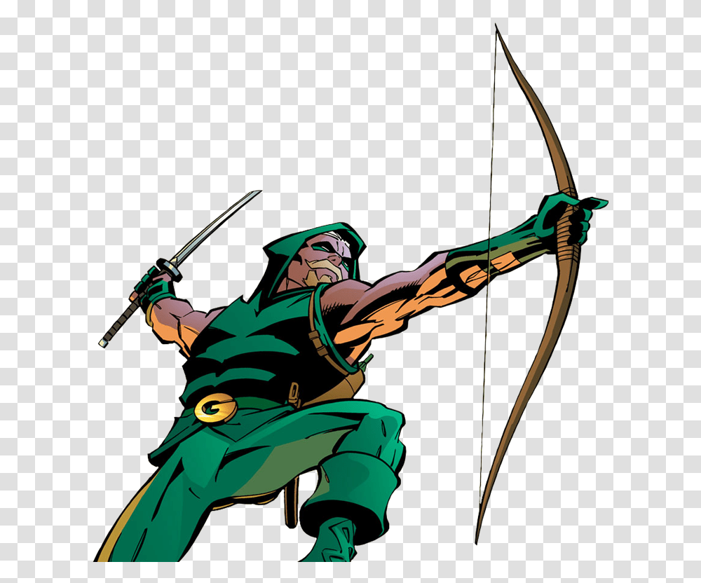 View Samegoogleiqdbsaucenao Green Arrow Green Arrow Comic, Bow, Person, Human, Archery Transparent Png