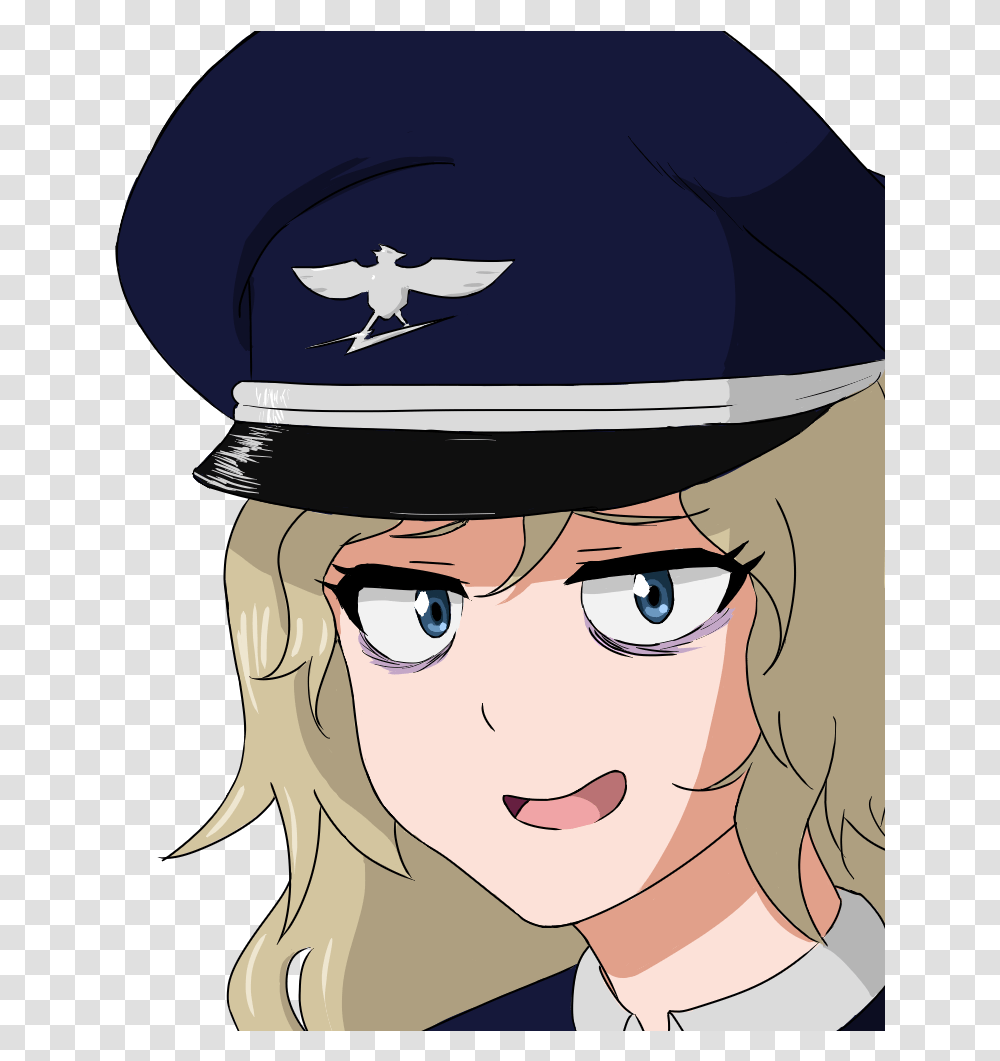View Samegoogleiqdbsaucenao Happy Anime Nazi Girl Nazi Anime Girl, Person, Human, Military, Military Uniform Transparent Png