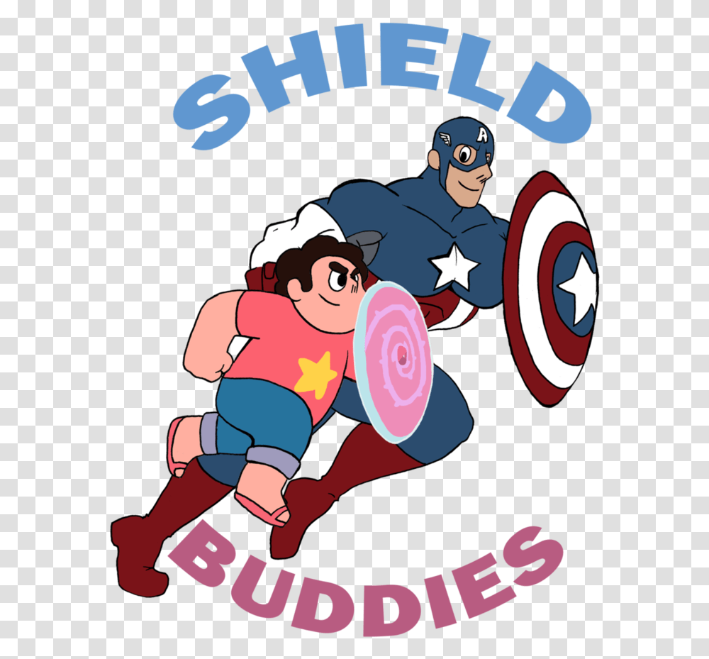 View Samegoogleiqdbsaucenao Shield Buddies Steven Universe With Shield, Poster, Advertisement, Armor, Person Transparent Png