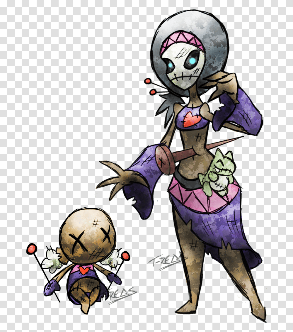 View Voodoo Fakemon By T Reqs D7qcrnh Rule34 Jack Skellington And Sally, Comics, Book, Manga, People Transparent Png