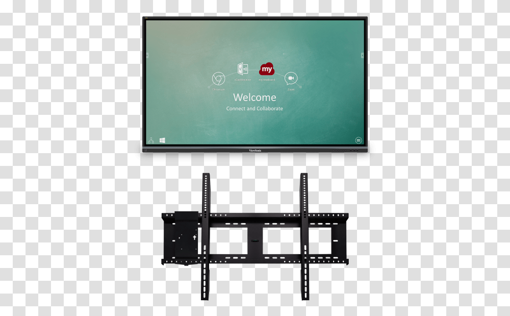 Viewsonic Ifp Viewboard Display, Monitor, Screen, Electronics, LCD Screen Transparent Png