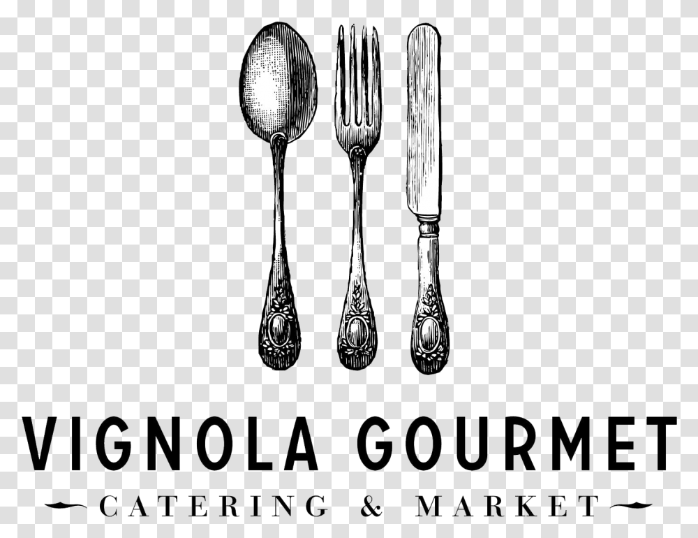 Vignola Catering, Cutlery, Fork, Spoon Transparent Png