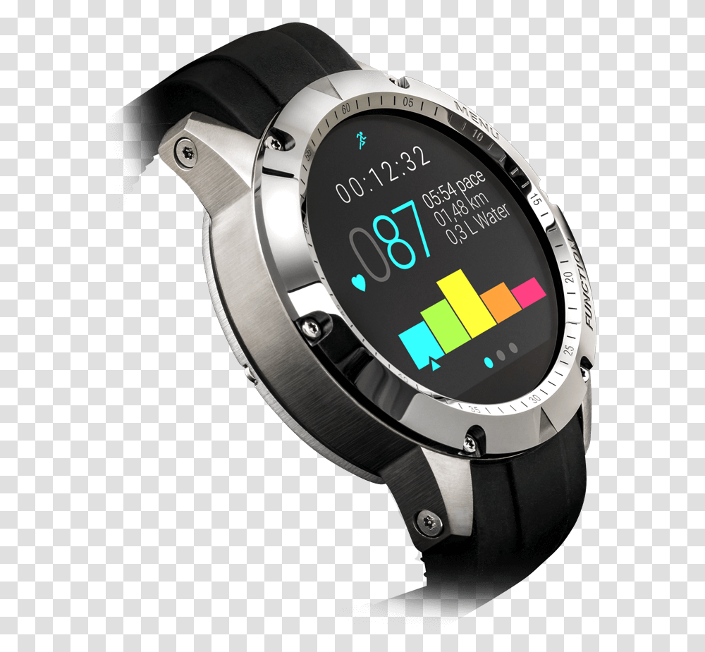 Viita Titan Hrv, Wristwatch, Digital Watch Transparent Png