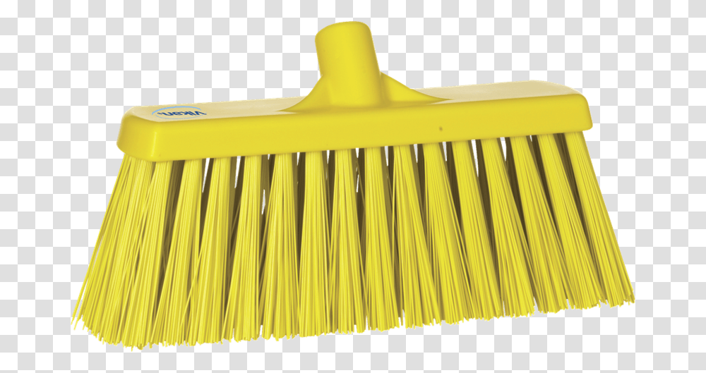 Vikan Hygiene 2915 6 Broom 30cm Yellow Stiff 330mm Thick Bristle Broom, Crib, Furniture Transparent Png