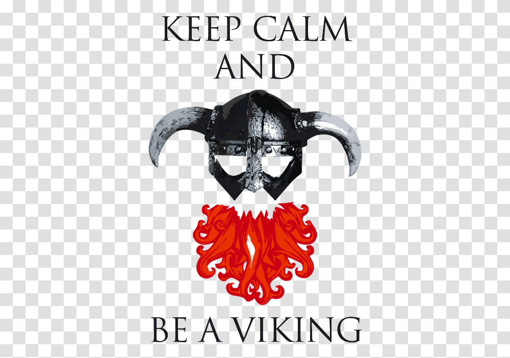 Viking Beard Keepcalm Skull, Pirate, Poster, Advertisement, Halloween Transparent Png