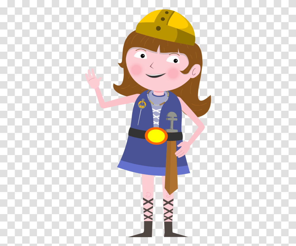 Viking Clipart Kid Girl Child Viking Clipart, Person, Female, Face, Drawing Transparent Png
