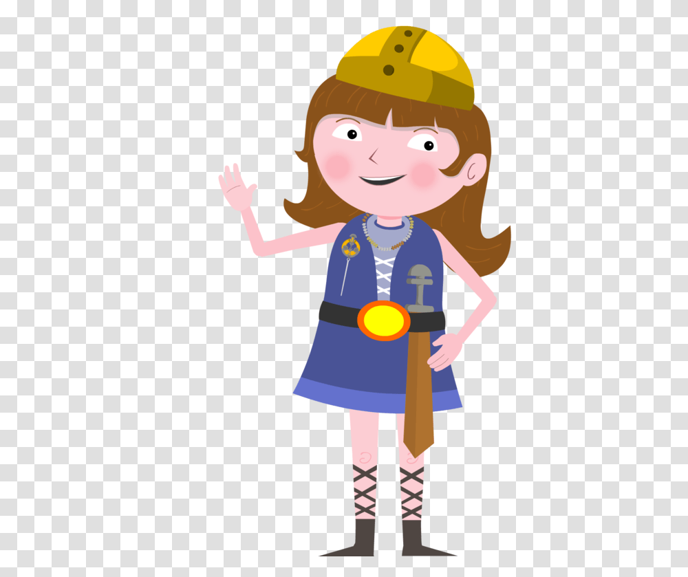 Viking Clipart Kid, Person, Female, Face, Girl Transparent Png