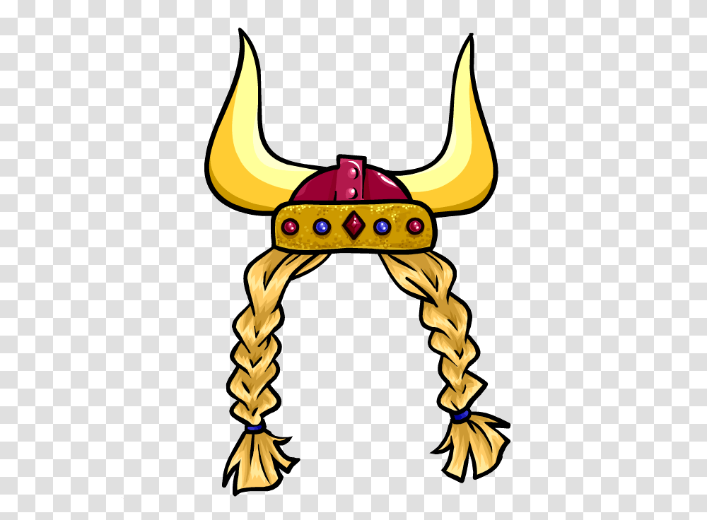 Viking Clipart Viking Helmet, Scroll, Gold, Hip Transparent Png