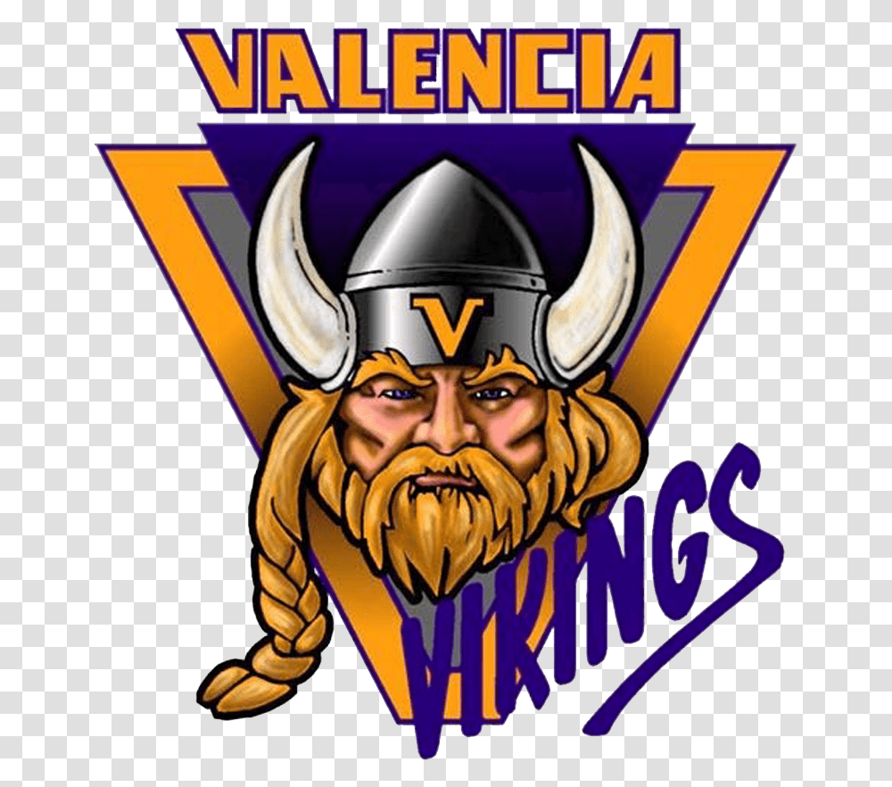 Viking Football Clipart Jpg Download Scvtv Valencia High School, Costume, Emblem, Person Transparent Png