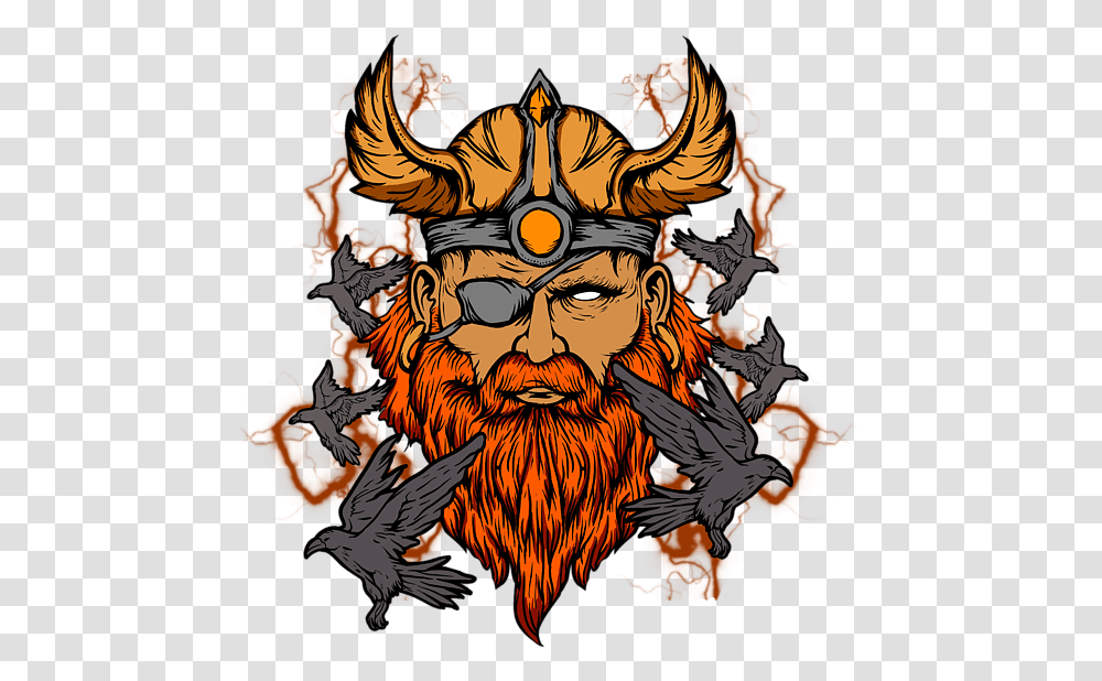 Viking God, Face, Person Transparent Png