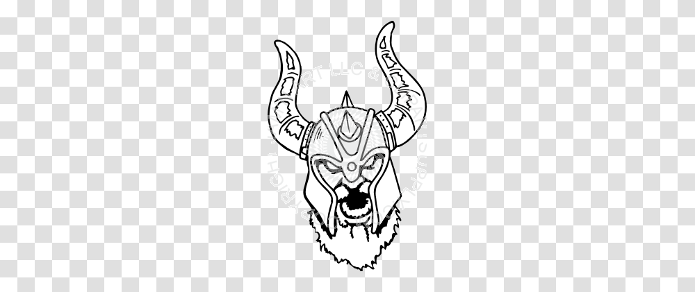 Viking Head With Mask, Emblem, Stencil, Architecture Transparent Png