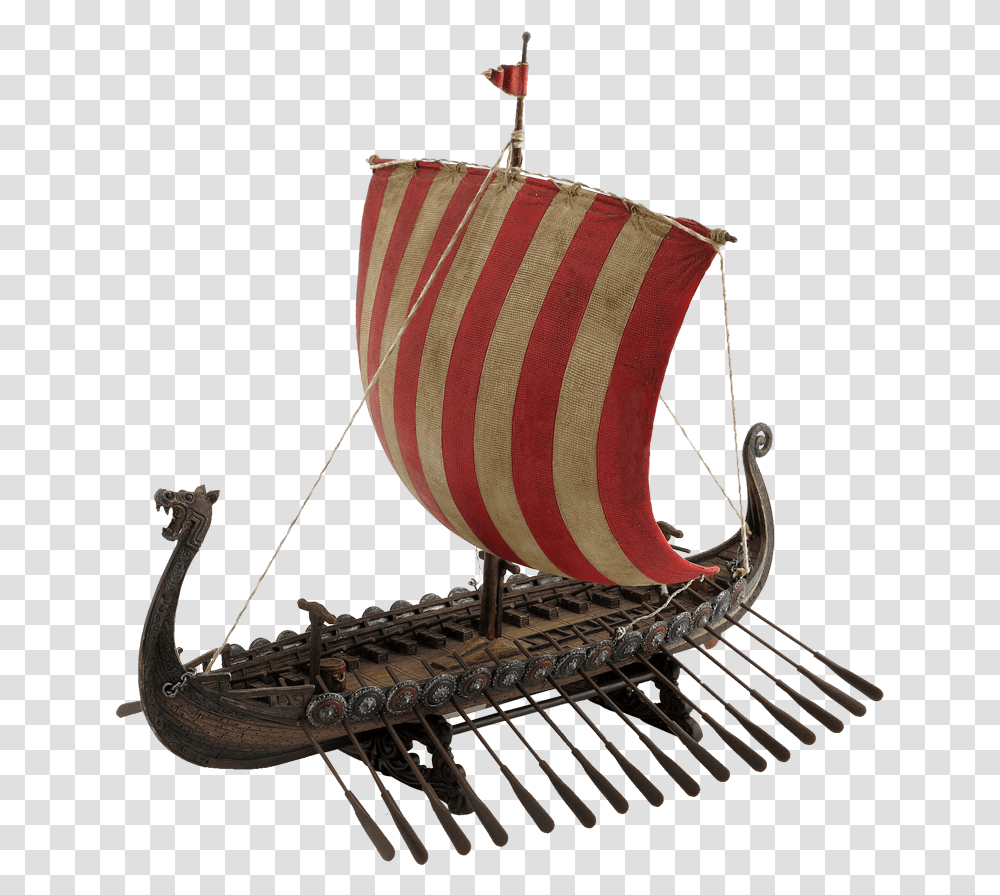 Viking Longship, Waterfowl, Animal, Musical Instrument Transparent Png