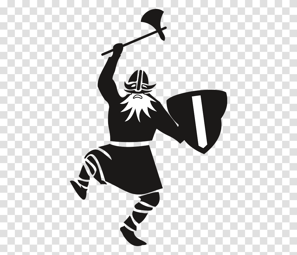 Viking No Background, Person, Human, Stencil Transparent Png