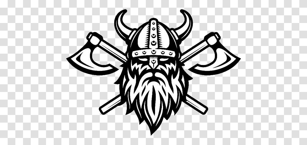 Viking, Person, Stencil, Emblem Transparent Png