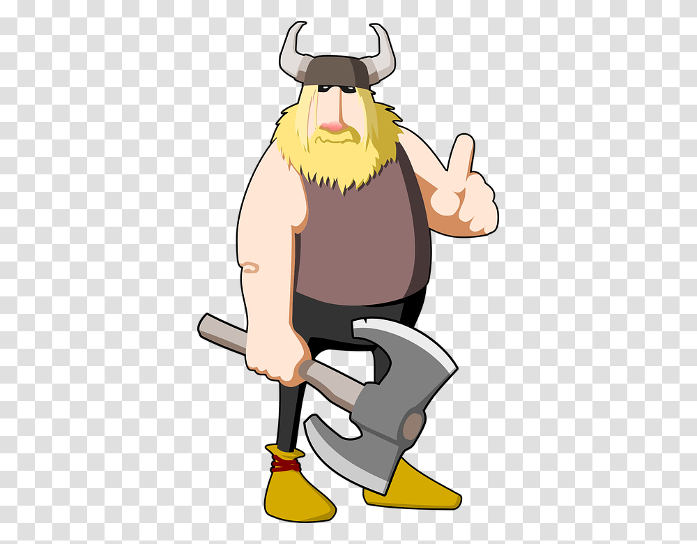 Viking, Person, Tool, Hammer, Toy Transparent Png
