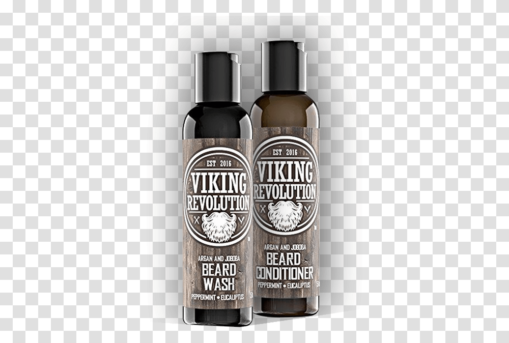 Viking Revolution Beard Wash, Bottle, Label, Shaker Transparent Png