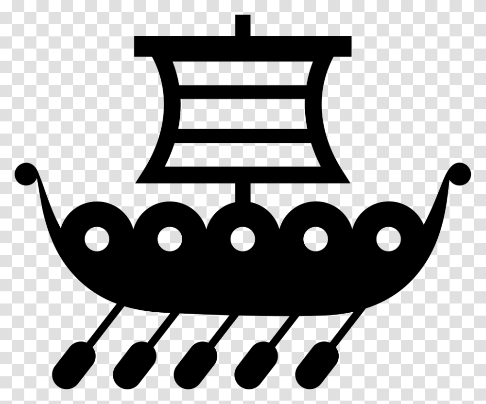 Viking Ship Viking Ship Icon, Stencil, Crown, Jewelry, Accessories Transparent Png