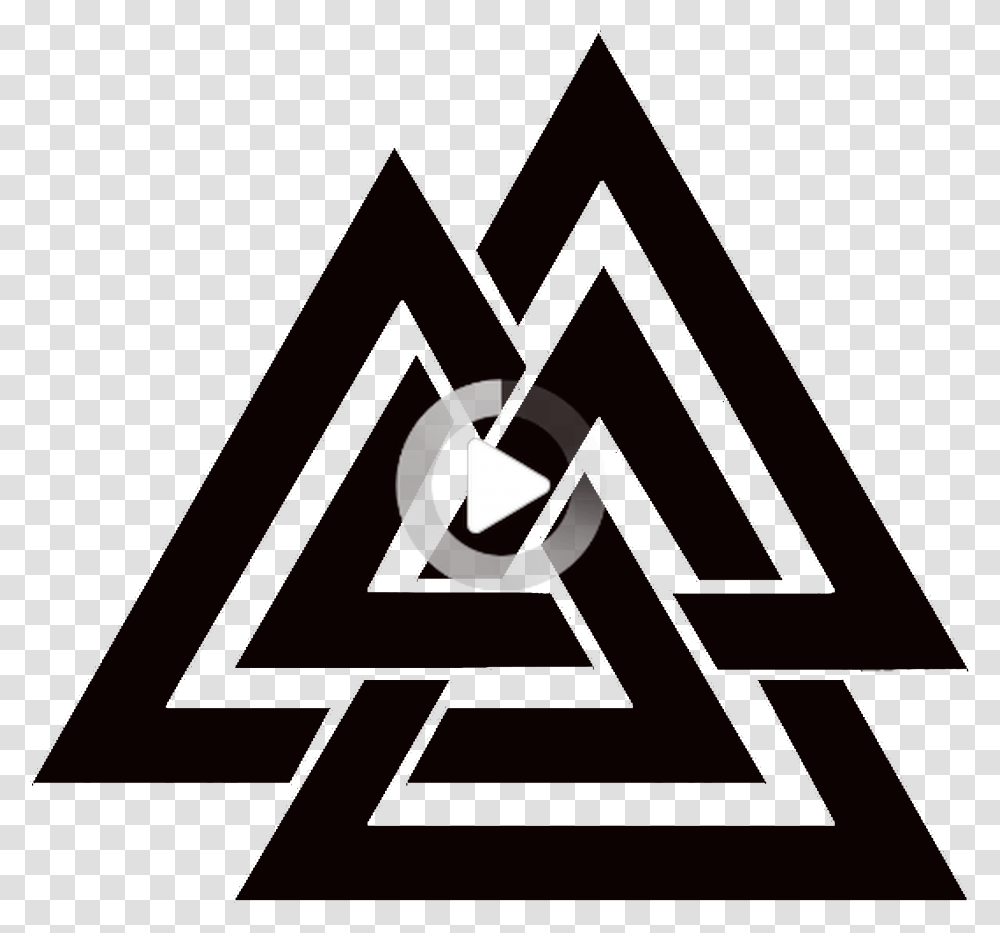 Viking Tattoo, Triangle, Star Symbol Transparent Png