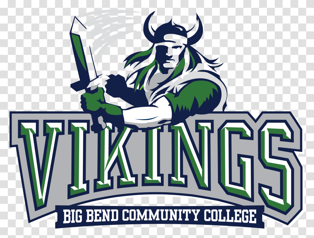 Viking With Blade Big Bend Community College Mascot, Poster, Advertisement, Flyer, Paper Transparent Png