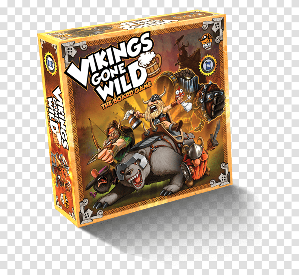 Vikings Gone Wild Board Game, Person, Human, Box Transparent Png
