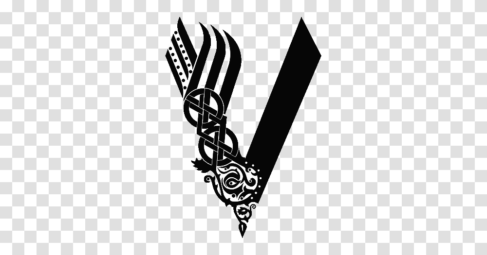 Vikings Logo, Alphabet, Word Transparent Png