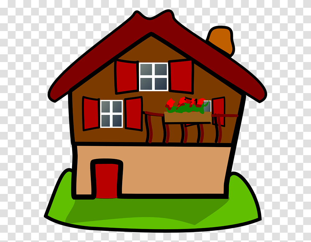 Villa Clipart House, Housing, Building, Cabin, Neighborhood Transparent Png