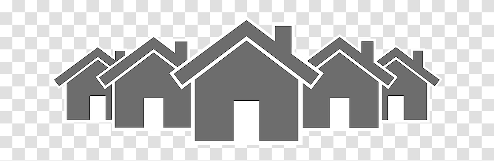 Village Icon, Cross, Housing, Building, Outdoors Transparent Png