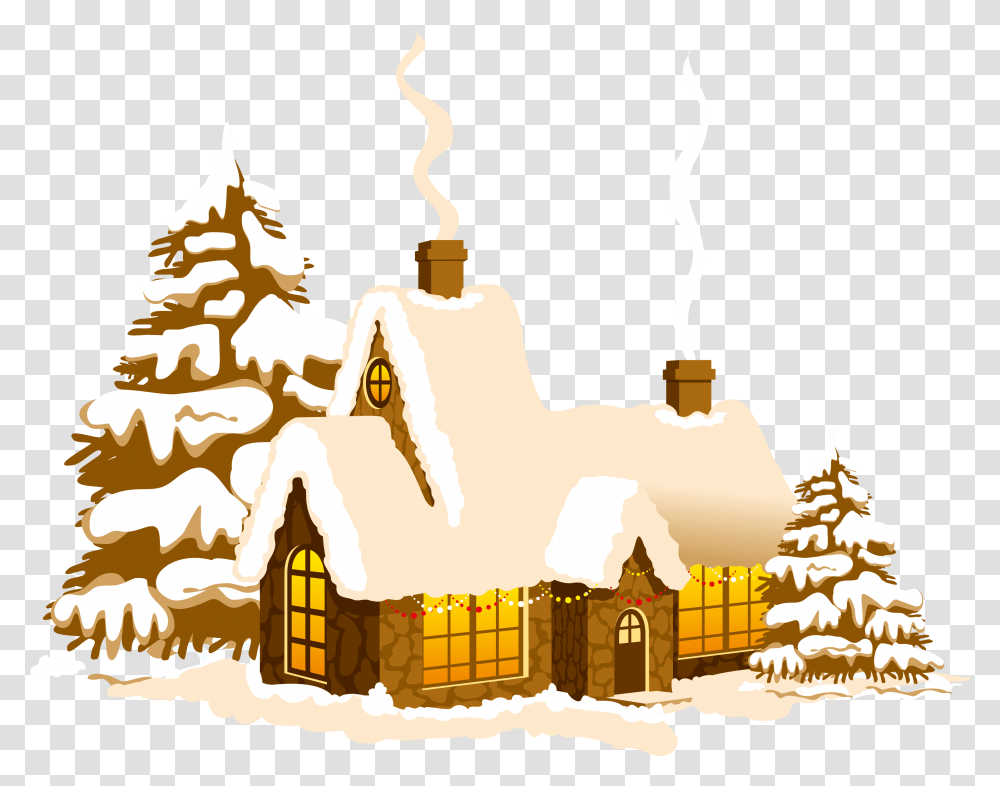 Village Ornament Christmas Eve Free Hq Clip Art, Food, Nature, Cookie, Outdoors Transparent Png