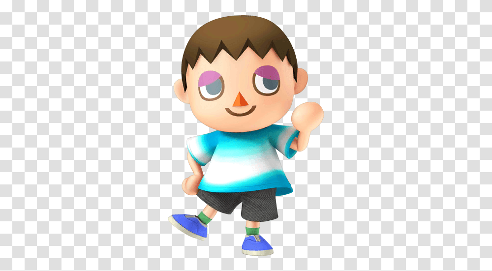 Villager 6 Image Villager From Animal Crossing, Doll, Toy Transparent Png