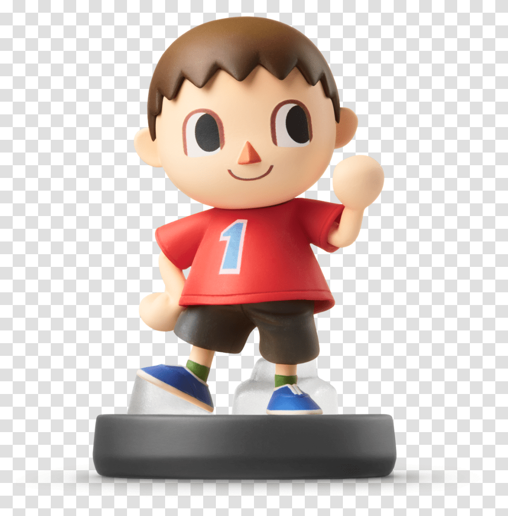 Villager Amiibo Image Animal Crossing Villager Amiibo, Figurine, Toy, Doll Transparent Png