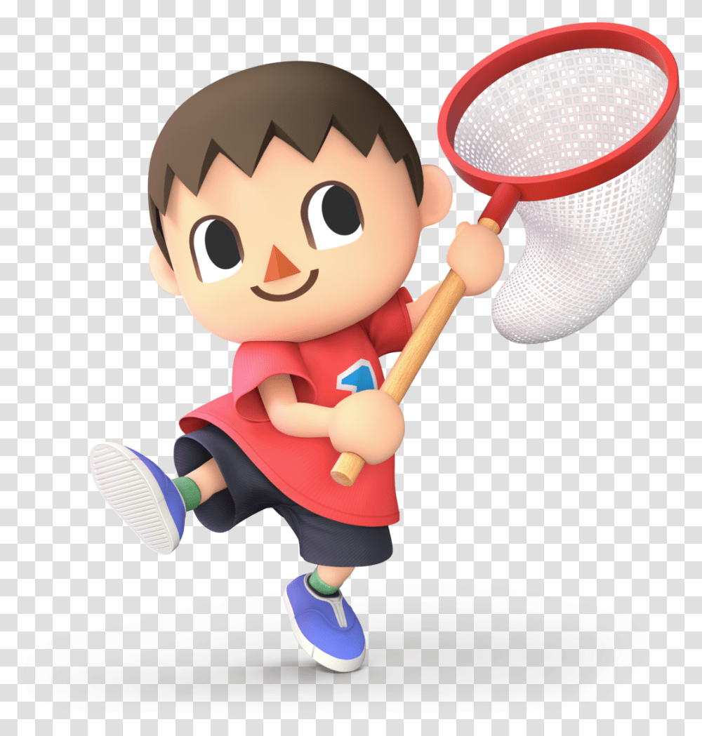 Villager Animal Crossing, Toy, Racket, Photography, Tennis Racket Transparent Png