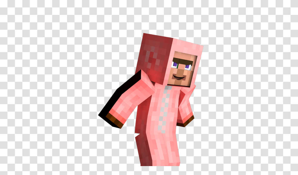 Villager In A Pig Costume Minecraft Skin, Toy, Elf Transparent Png