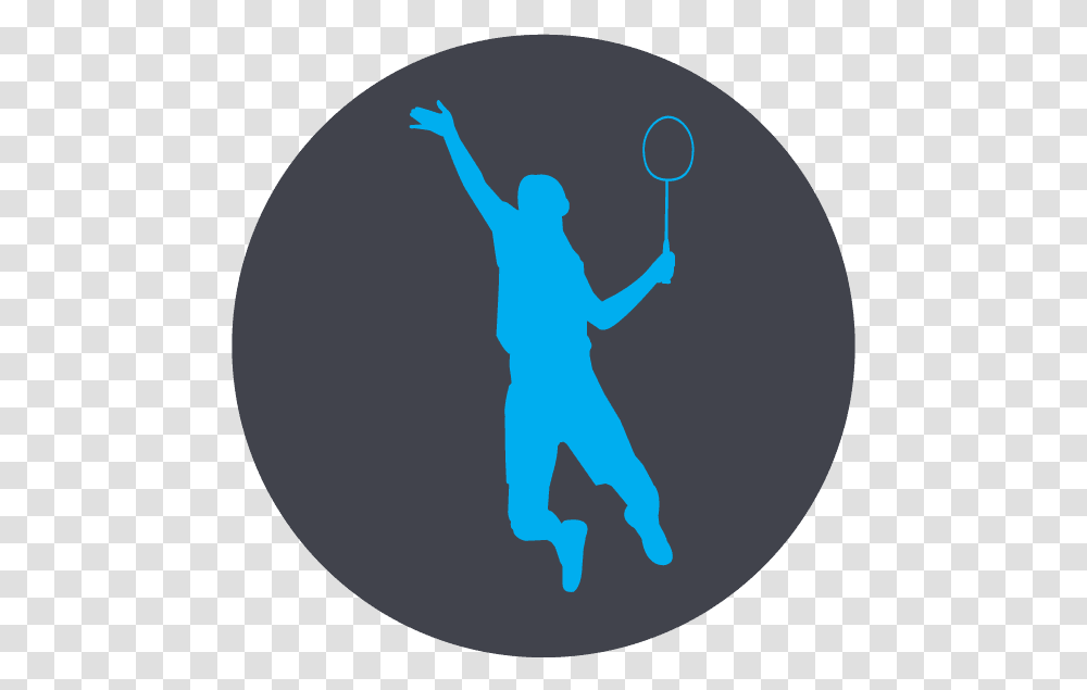 Ville De Saint Etienne Download Sports Background Blue, Person, Sphere, Badminton, Juggling Transparent Png