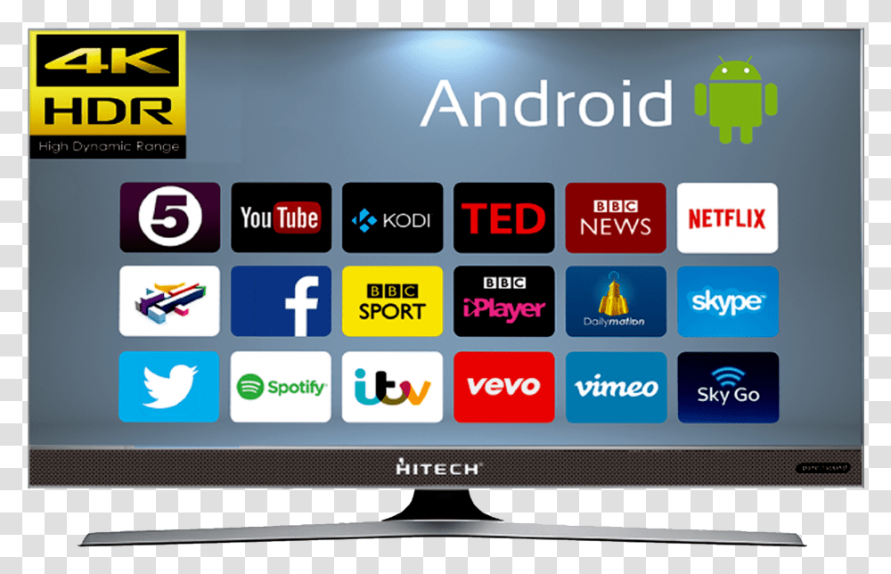 Vimeo Android Smart Tv, Monitor, Screen, Electronics, Display Transparent Png