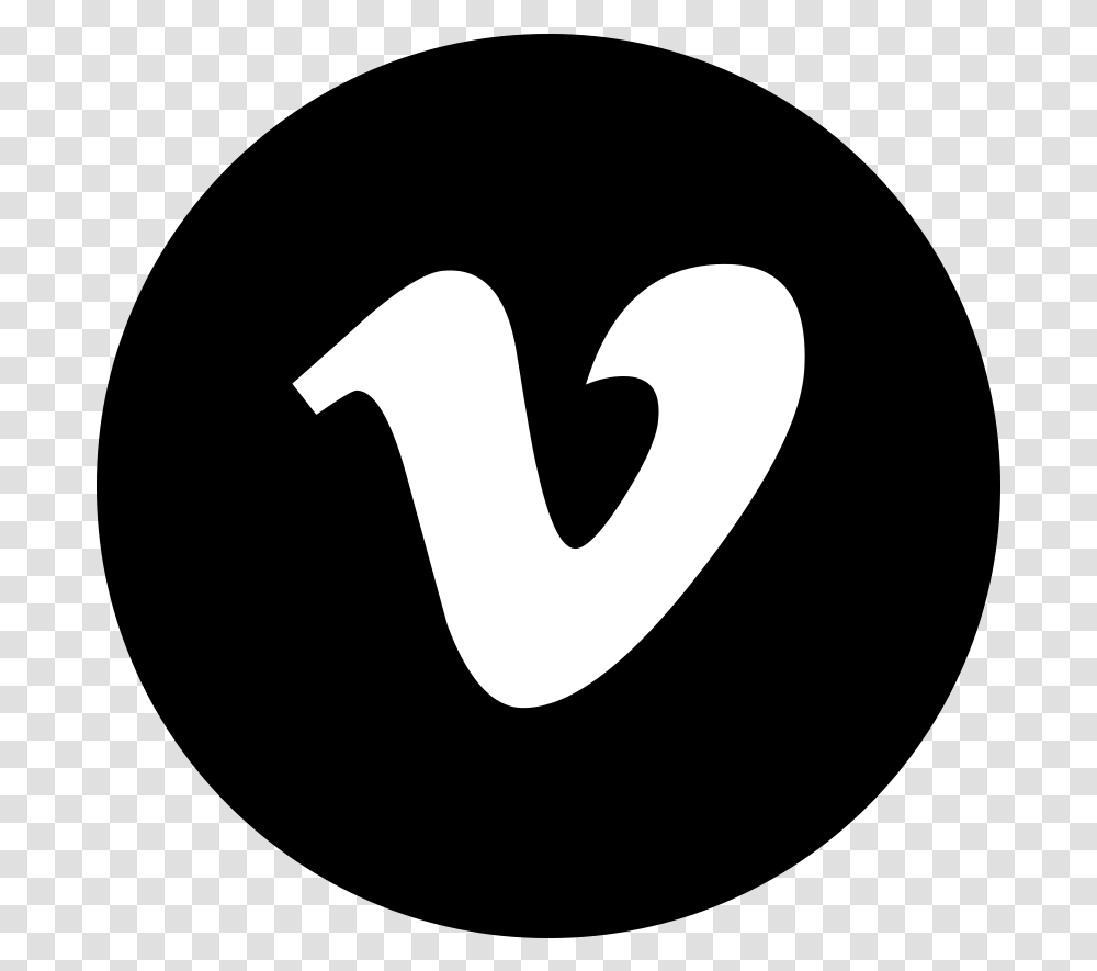 Vimeo Black Icon Image Free Download Seachpng Vimeo Icon, Alphabet, Number Transparent Png