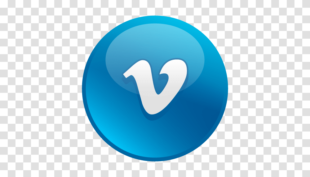 Vimeo Icon Myiconfinder, Sphere, Number Transparent Png