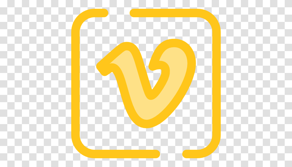 Vimeo Social Network Logotype Logos Logo Social Media Brands, Label, Alphabet Transparent Png