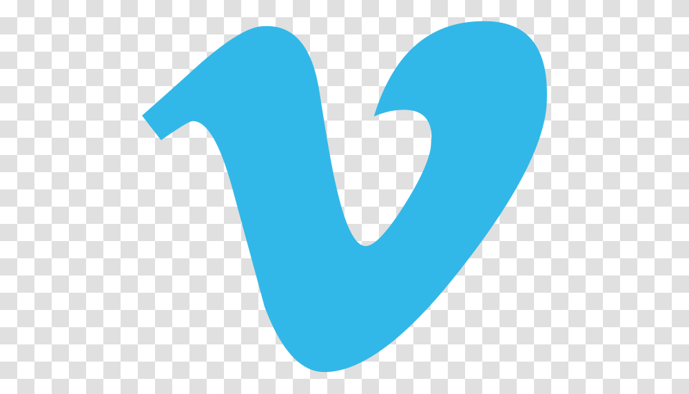 Vimeo V Logo, Number, Alphabet Transparent Png