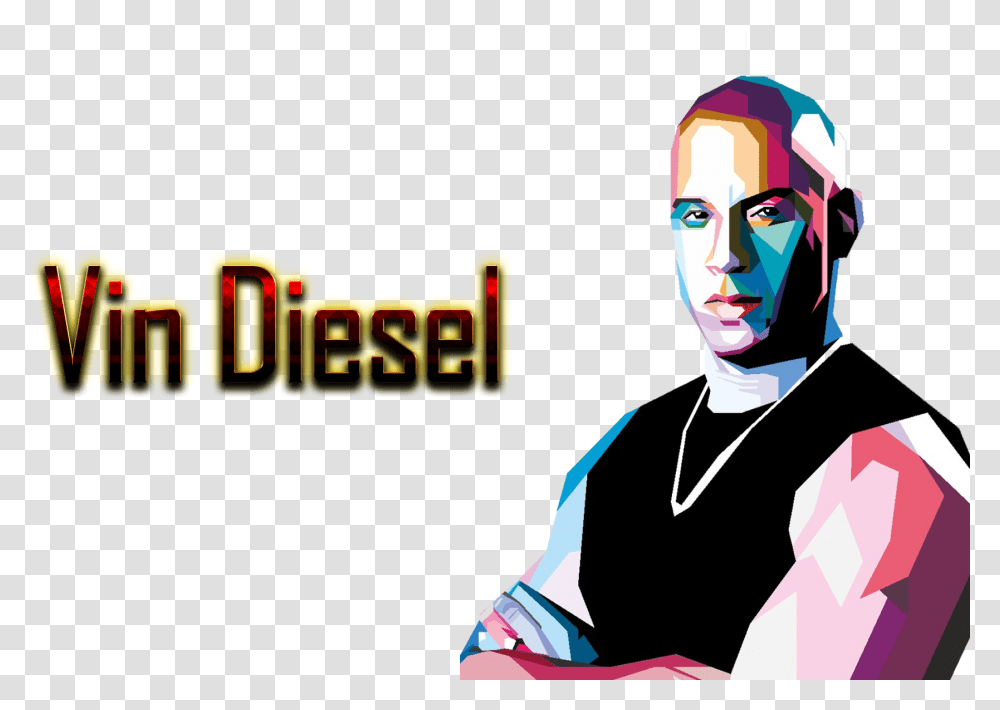 Vin Diesel Download Vin Diesel, Helmet, Clothing, Person, Graphics Transparent Png
