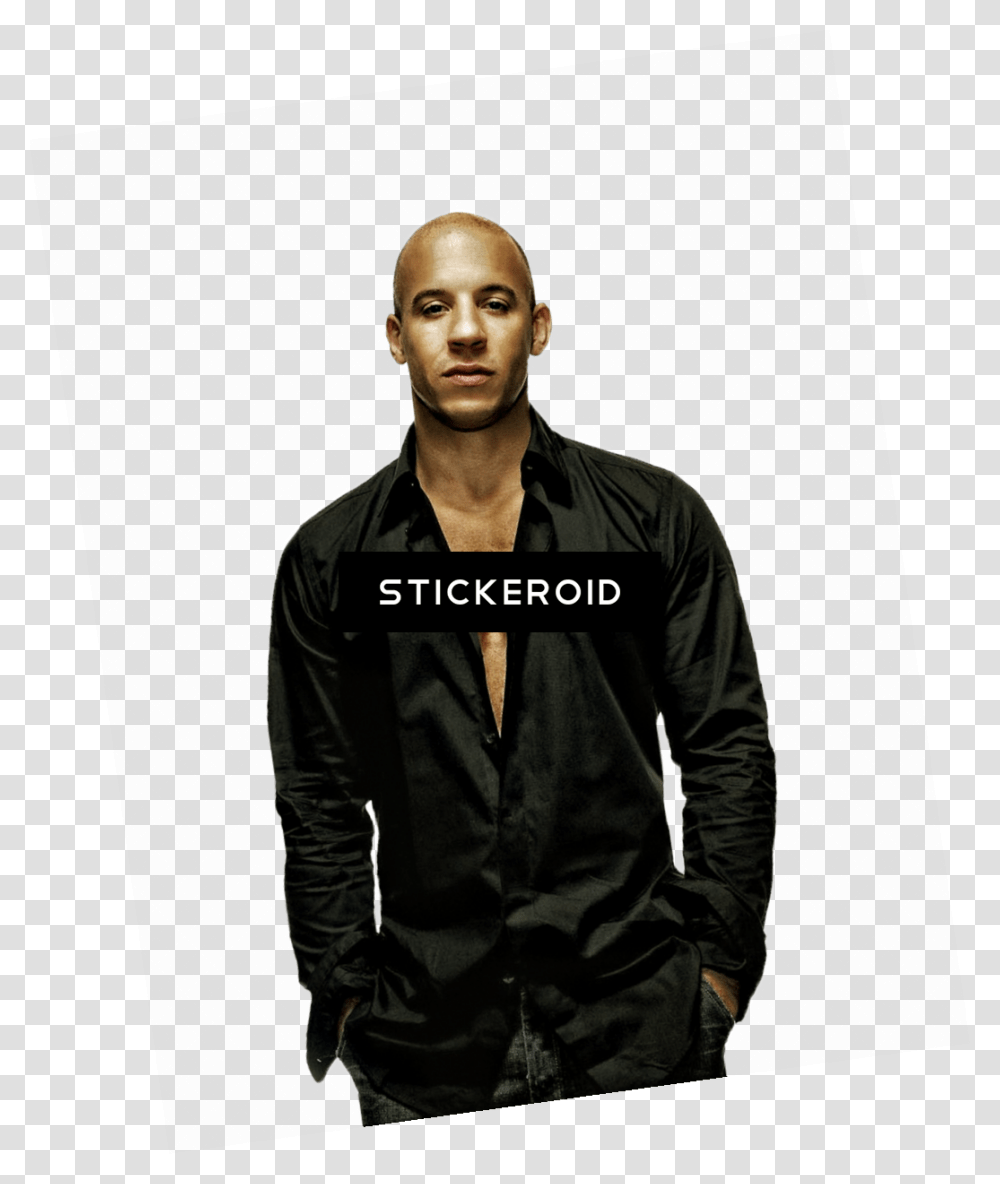 Vin Diesel Image, Apparel, Sleeve, Long Sleeve Transparent Png