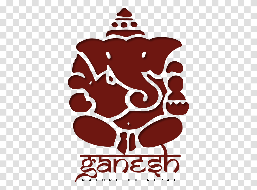 Vinayagar Logo Ganesh Ji Black Amp White, Label, Cow, Sticker Transparent Png