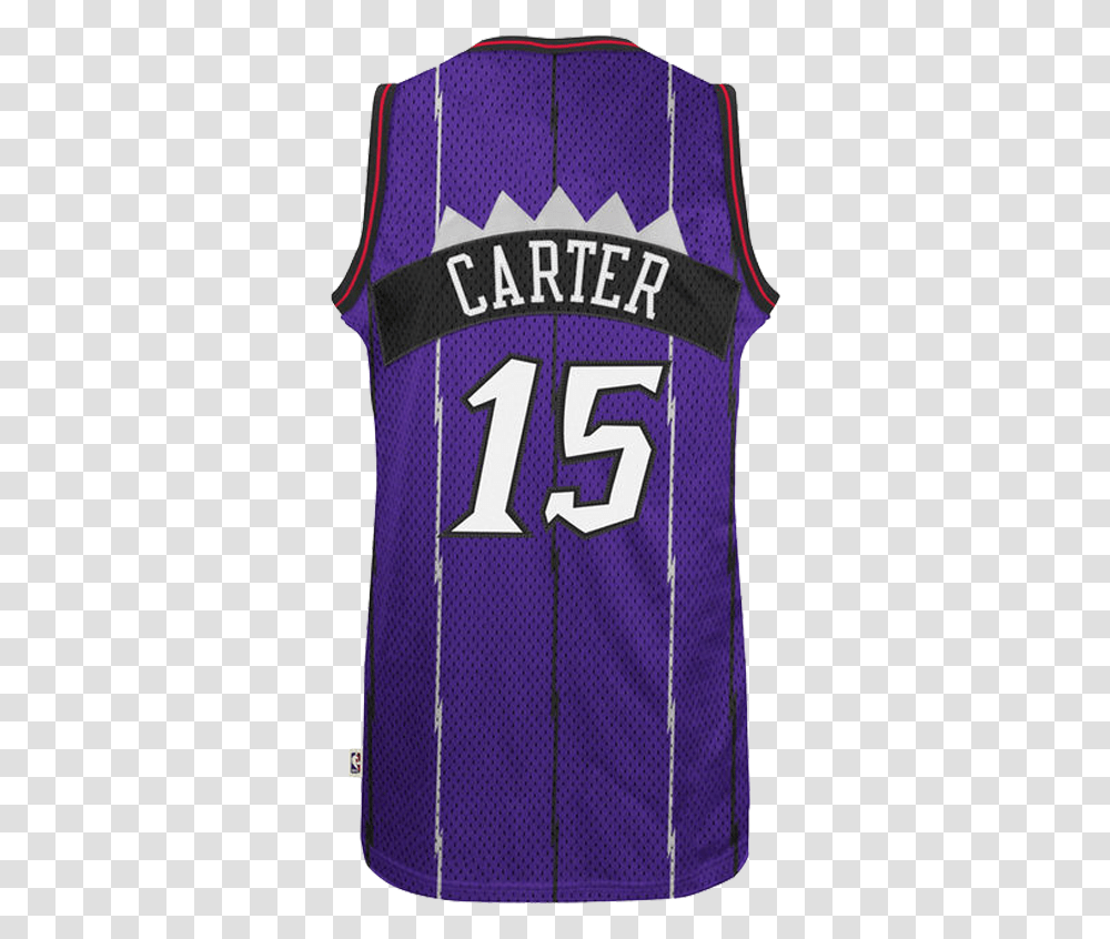 Vince Carter Raptors Jersey Image For Basketball, Clothing, Apparel, Shirt, Text Transparent Png