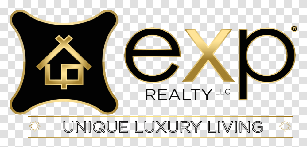 Vincent Fiore Exp Realty Luxury Logo, Label, Alphabet, Cross Transparent Png