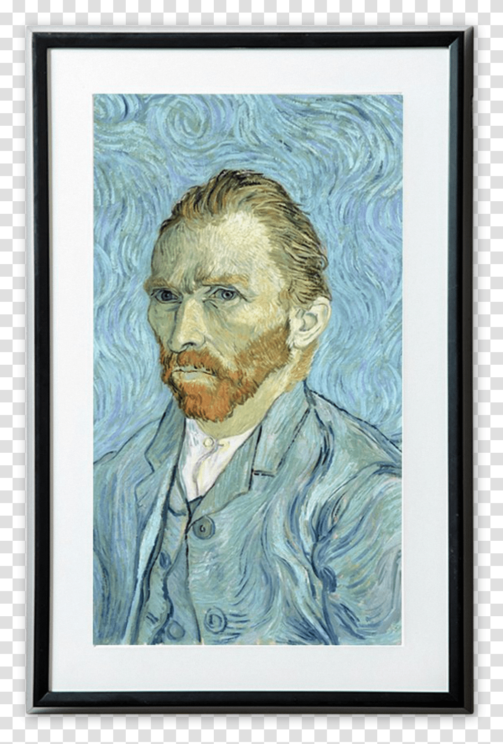 Vincent Van Gogh Self Portrait, Painting, Person, Human Transparent Png