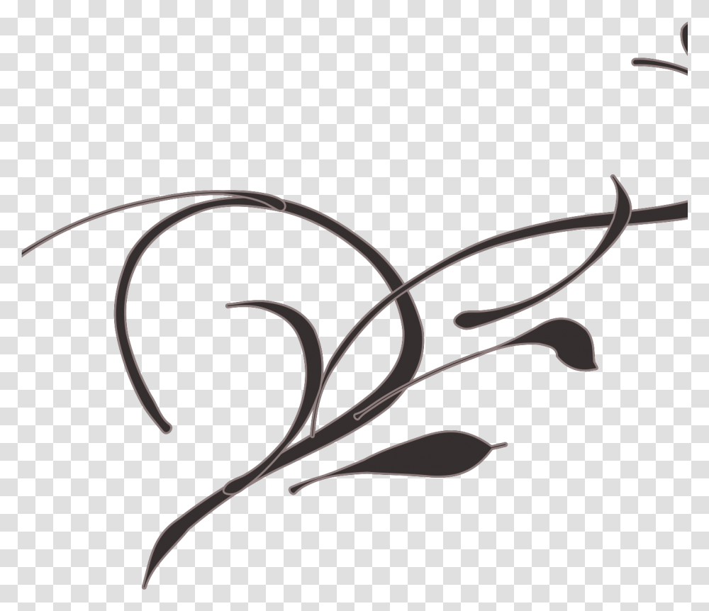 Vine Clip Art, Bow, Calligraphy, Handwriting Transparent Png