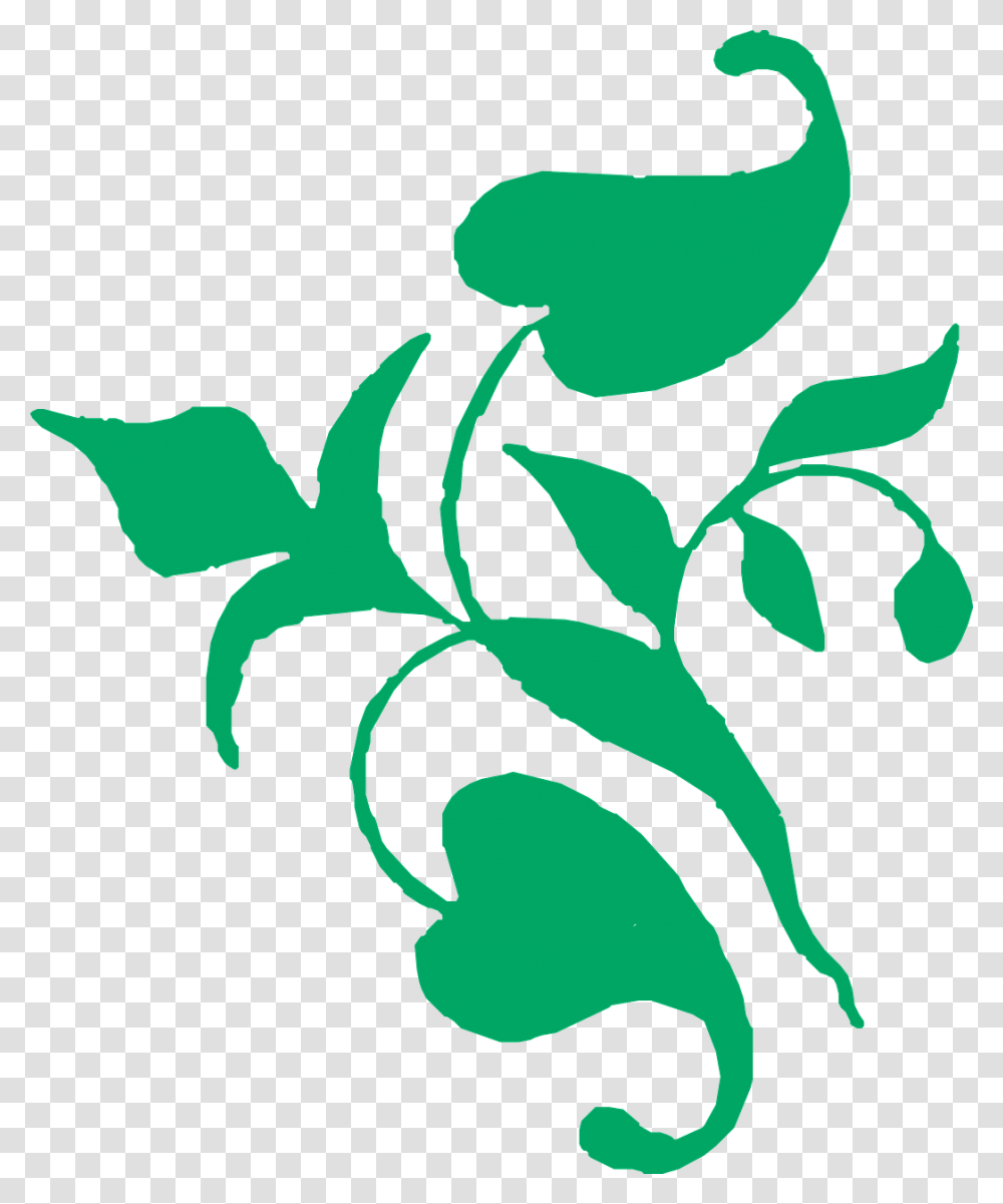 Vine Decoration Green Plant Image Pumpkin Vines Clip Art, Floral Design, Pattern, Stencil Transparent Png