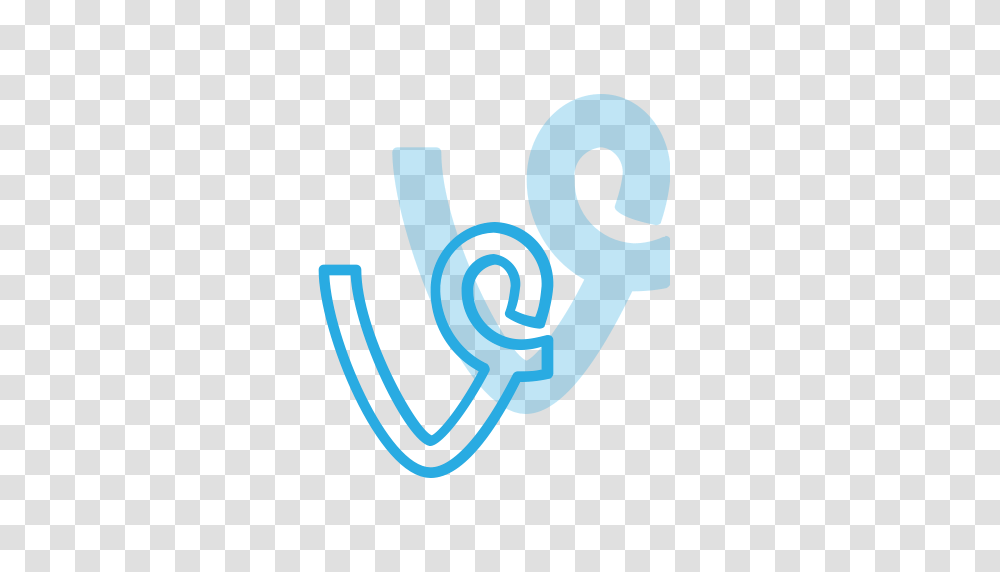 Vine Logo Media Brand Social Icon, Alphabet, Ampersand Transparent Png