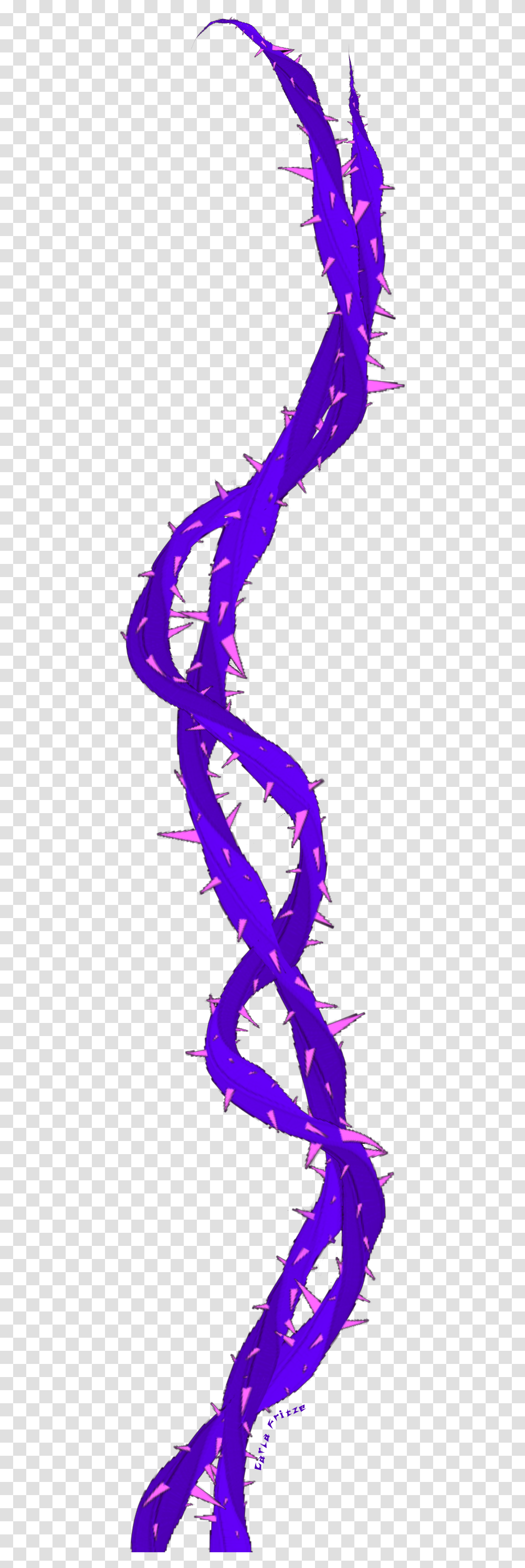 Vine Thorns Plant Floral Carlafritze Freetoedit Purple Vines With Thorns, Animal, Paper Transparent Png