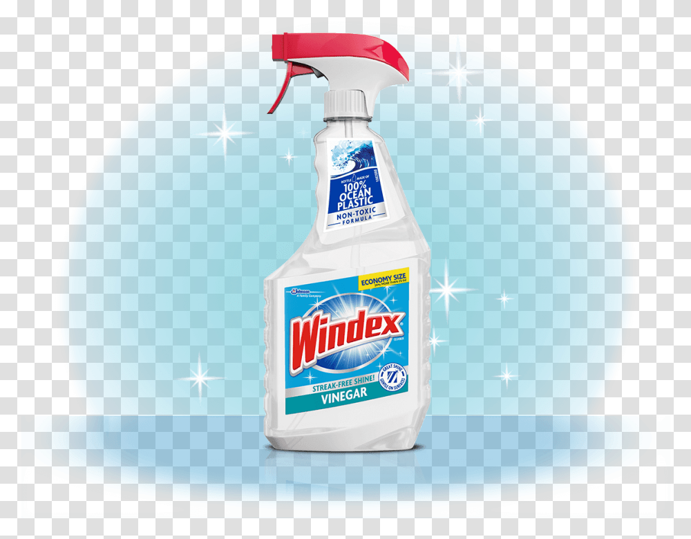 Vinegar Glass Cleaner Windex Cleaner, Bottle, Beverage, Drink, Water Bottle Transparent Png